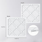 Waykar MERV-10 Filter Replacement – Captures Dust, Pollen – Compatible with Waykar 550 CFM Air Scrubber (5-Pack)