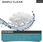 HALF OFF PONDS Simply Clear Koi Pond Filter System with 2HP Blower – Filters Ponds Up to 5,000 Gallons – Bio Comb Media, 6-Way Valve, Pressure Gauge- Mechanical & Biological Filtration