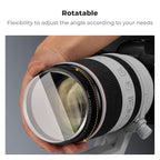 K&F CONCEPT 77mm Unilateral Blur Ghost Motion Filter Super Speed Effects for Camera Lens Clear Optical Glass with Cleaning Cloth