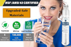 FILTER3 4396841 Refrigerator Water Filter Replacement Compatible with 4396841 4396710 EDR3RXD1 EDR3RXD1B Filter 3 P1WB2 P2RFWG2, 46-9030, Pur W10121145 W10121146 (1-PACK)