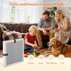 2-Pack 10x10x1 MERV 8 Reusable & Washable Electrostatic Air Filters - Long-Lasting Filter for HVAC, Furnace & Air Conditioner Units, Actual Size: 9-5/8” x 9-5/8” x 7/8”
