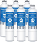 Waterdrop DA29-00020B Refrigerator Water Filter, Replacement for Samsung HAF-CIN/EXP, DA29-00020A/B, DA29-00020B-1, RF263BEAESR, RF28HMEDBSR, RF263TEAESG, RF4287HARS, 6 Filters