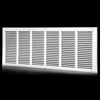 30x10 Return Air Grille(Duct Opening Size),Air Return Vent Cover,Flat Vent Cover,Rejillas De Aire Acondicionado Para Casa,Return Air Grilles,Outer Dimensions:31.75"Wx11.75"H(30"W x 10"H, Duct Opening)