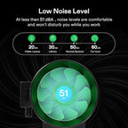 VIVOSUN Smart Air Filtration G8 Kit 8", AeroZesh G8 Inline Duct Fan with E12 Speed Controller, Carbon Filter & 25' Ducting, Cooling & Ventilation System for Grow Tents, Indoor Gardening, Hydroponics
