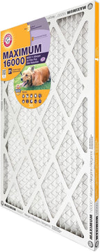 Arm & Hammer Max Allergen & Odor Reduction 10x20x1 Air and Furnace Filter, MERV 11, 4-Pack