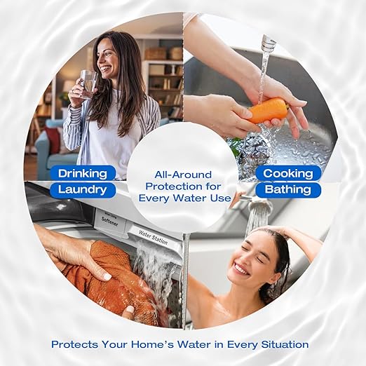 H&G Lifestyles Pleated Sediment Water Filter for Well Water, 5 Micron 10 X 4.5 Whole House Water Filters, Compatible with 84637, WPX5BB97P, PC10, 355214-45, 355215-45, WP10BB97P, WP5BB97P
