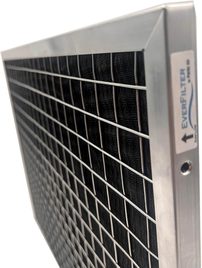 15x20x1 Electro-static Air Filter (1-Ct) AC Furnace Filter, Reusable & Washable 4-Stage Electrostatic Filter for Residential and Commerical HVAC (Actual Size:14.75 x 19.75 x 0.75 Inches)