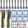 Accessories Kit for Shark IQ RV1001AE, Shark AV911S EZ, AV1010AE RV1000 RV1001 AV970 AV993 AV1002AE UR1000SR UR1005AE Robot Vacuum Cleaner,2 Main Brush,6 Filters,10 Side Brushes,2 Pre Filter