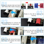3/4" NPT Heavy Duty Industrial Grade 4 Stage Air Drying System,Auto Drain,Coalescing Filter,Double Particulate Filter,Desiccant Dryer and Air Regulator For Plasma Cutter and Paint Spray