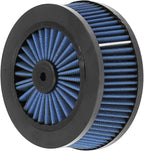 HDBUBALUS Motorcycle Air Filter Inner Element Fit for Harley Sportster Dyna Softail Touring 1 Pcs (Blue)