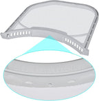 ADQ566564 Lint Filter Replacement for LG and Kenmore Dryers, Ultra Durable Lint Screen Trap, Rim without Felt Seal, Filter Size 11.9 * 10.9 inch (30.1 * 27.6 cm)
