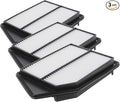 BOSCH 5600WS Workshop Engine Air Filter - Compatible with Select Acura TLX; Honda Accord (Pack of 3)