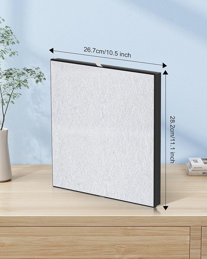 Mooka Genuine Mode PR1 Air Purifier Replacement Filter, H13 True HEPA Air Purifiers for Home Large Room up to 2200sq.ft, with Washable Pre Filter, Removes Pollen Dander Smoke Pet Hair Dust