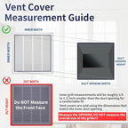 20"W x 20"H [Duct Opening Size] Steel Return Air Filter Grille - Removable Face/Door for 1 inch Filters -HVAC Vent Cover Grill - White [Outer Dimensions: 22 5/8"W X 22 5/8"H]