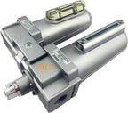 1/2" NPT HEAVY DUTY Industrial Grade 2 Stages Coalescing Filter Desiccant Dryer System For Compressed Air Lines, Metal Bowls, Great For Paint Spray And Plasma Cutter