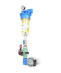 WECO SEDFLUSH Water Filtration System - Whole House Water Filter System for Sediment Removal & Particulate Reduction - Self-Cleaning Water Purification System with Auto Purge Timer - 1 Inch