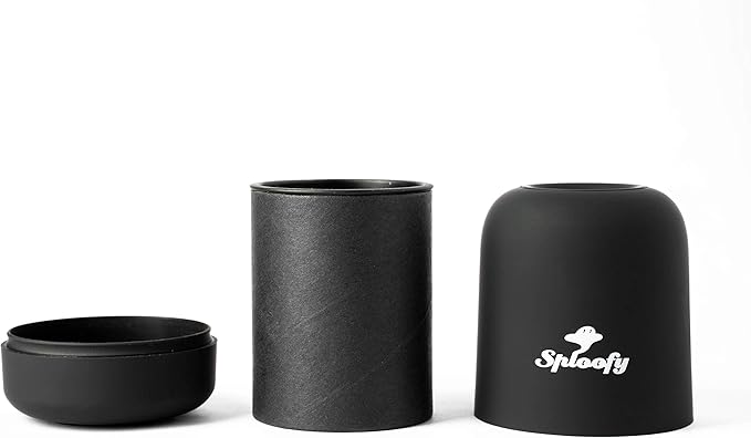 Sploofy PRO II - Personal Smoke Air filter - With Replaceable Cartridge - Trap Smoke and Odor - up to 500 uses (Black)