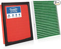 Engine+Cabin Air Filters Fit for Avalon 19-22, Camry 18-22, Highlander 20-26, RAV4 19-25, ES350 19-25 (Not Fit Hybrid) Engine Air Filter Replace Cabin Air Filter Accessories# CA12377 CF12157