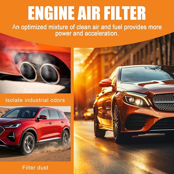 High-Performance Engine Air Filter for Lexus ES350, NX200t, RX350, and Toyota Avalon, Camry, Highlander