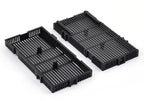 XMHF Plastic Aquarium Undergravel Filter Board Air Pump Line Hose Tube 20 Pcs Black