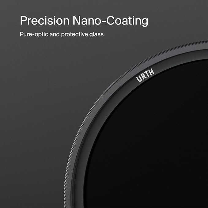 Urth 58mm 4-in-1 Lens Filter Kit (Plus+) - UV, CPL, Neutral Density ND8, ND1000, Multi-Coated Optical Glass, Ultra-Slim Camera Lens Filters