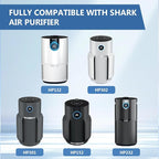 4 Packs Odor Neutralizer Replacement Cartridges Compatible with Shark AZ3000 AZ3002 HZ3000 HZ3002 IZ862H IZ562H ZD550 ZU102 LA702 Upright Vacuum, HP152 HP301 HP302 Air Purifier, Part# 1541FC3000