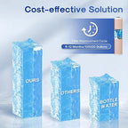 ICEPURE 5 Micron 4.5" x 20" CTO20BB-KDF Whole House Water Filter Coconut Shell Activated Carbon and KDF Heavy Metal Removal Water Filter Replacement for Home, 2 PACK
