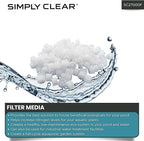 HALF OFF PONDS Simply Clear PRO Koi Pond Filter System with 2HP Blower – Filters Ponds Up to 27,000 Gallons – Bio Comb Media, 6-Way Valve, Pressure Gauge - Mechanical & Biological Filtration