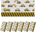 6 Pcs Fluorescent Light Covers for Ceiling Lights Construction Vehicle Excavators Bulldozers Forklifts Yellow Black Decorative Magnets Light Filters for Office Home Classroom Must Haves 4’ x 2’