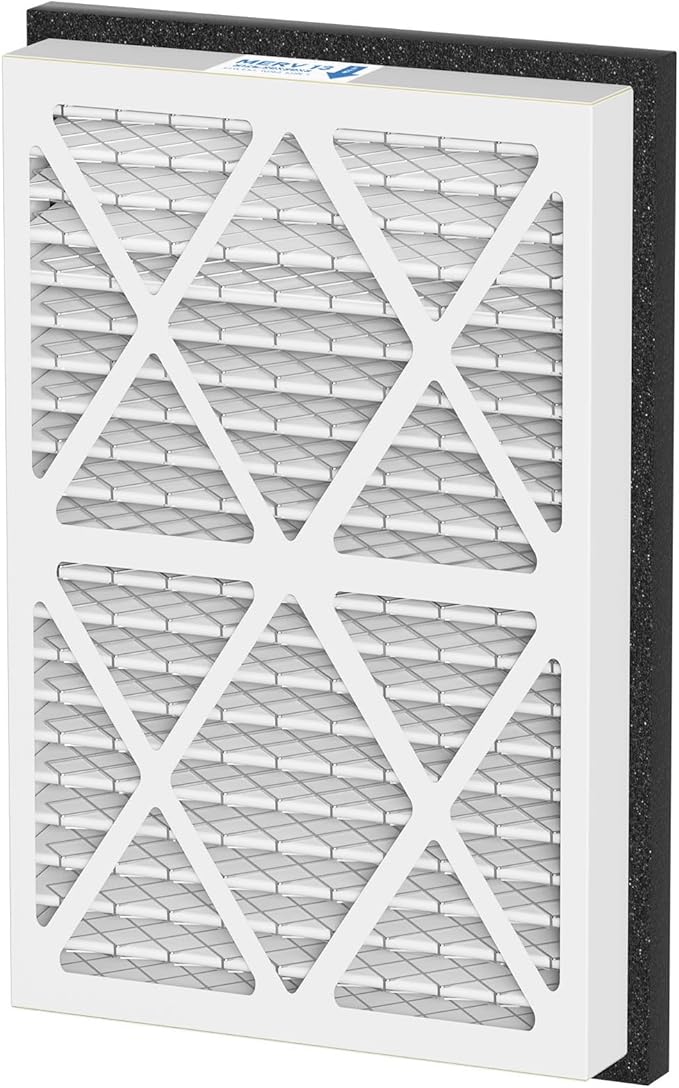 20x30x3 MERV 13 Pleated Air Filters Replacement Compatible with Zephyr VGF Series 20x30x3 Whole Home Return Air Grille Filter, MERV13 Air Filtration System