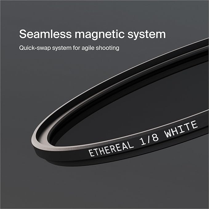 Urth 39mm Magnetic Ethereal White Mist ⅛ Diffusion Lens Filter (Plus) — Cinematic Effect, 20-Layer Nano-Coated Light Dispersing Particles