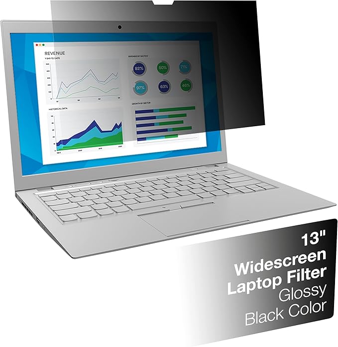 3M Notebook Privacy Filter, 13", Transparent (PFNAP002)