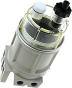 iFJF R12H (R12T Upgrade) Fuel Water Separator Marine Complete Combo - Replaces S3240 120AT NPT ZG1/4-19 Automotive Replacement Spin-on Filter Includes 2 Fittings 2 Plugs