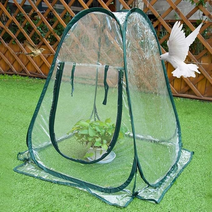 Weatherproof Portable Greenhouse Optimal Plant Growth - Ideal Indoor and Outdoor Use