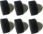 6 Pack Replacement compatible for Air Compressor 2" Round Intake Filter,craftsman porter cable air compressor parts DeVilbiss