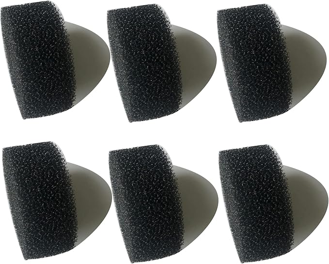 6 Pack Replacement compatible for Air Compressor 2" Round Intake Filter,craftsman porter cable air compressor parts DeVilbiss