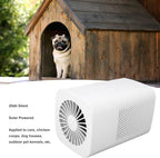 Air Purifier High Efficiency Solar Powered Car Filter Portable Cleaner for Dog House Chicken Coop 10W
