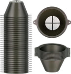 30 Pcs Paint Filter 100 mm Plastic Paint Strainer with Fine Nylon Mesh Reusable Industrial Nylon Filter for Oil, Water Based Oil Paints Food Residue