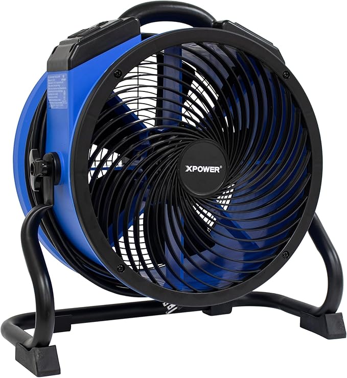 XPower FC-300A 1/4 HP 2100 CFM 14" 4 Speed Multipurpose Pro Air Circulator Fan