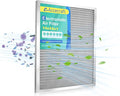14x24x1 Electrostatic Air Filter, Washable & Reusable Aluminum AC/HVAC Furnace Filter, MERV 8, Lasts a Lifetime, Healthier Home or Office(Actual Size: 13.38"x23.38"x0.86")