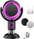 Smoke Buddy – Smoke Purifier for Smoking Indoors, Portable Rechargeable Smoke Fan for Smoking Indoors with Removable Washable Filter – Eliminates Smoke & Odors for BBQ & Hot Pot (purple,rechargeable)