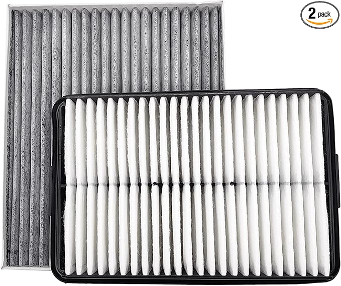 OPBU200-10881 Cabin and Engine Air Filter for Hyundai Elantra 2017-2020,Elantra GT 2018-2020 and for Kia Forte 2020-2024,Forte5 2020-2024.Replacement for CF12058,97133-F2000, CA12057,28113-F2000.