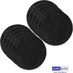 PUREBURG Replacement Activated Carbon Filter Compatible with Mity Rain Mini Portable disktop Range Hood,10-Pack Air Clean Dust VOCs Odor Smoke in Kitchen