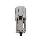 PneumaticPlus PPF4-N04B Compressed Air Particulate Filter 1/2" NPT, 5 Micron, Poly Bowl, Manual Drain, Bracket