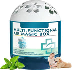 Indoor Air Purification Dust Removal Magic Box,Multi Functional Air Magic Box,Automatic Dust Collection Air Box for Home,Plant Extract Formula,No Electricity & Noise,For Any Room(120g)