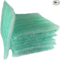 wioboy Paint Booth Exhaust Filter Pad, 25" x 20.5" (50/case) 15 Gram Fiberglass Paint Arrestor for Spray Booth