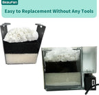2 Set of Three-Stage Filtration Tank Filter Maintenance Kit, Replacement for AquaClear 110 Power Filter, Fish Tank Filter for 60- to 110-Gallon Aquariums