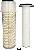 Outer Inner Air Filter Kit 42489 46517 Compatible with Wix Compatible with Ford 221406 221688 MG221406 R39392 1155997 Primary Secondary w/Round Ring