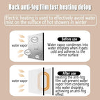 Backlit LED Illuminated Bathroom Mirror with LED Lights, Lighted Bathroom Makeup Wall Mounted Mirror with Demister Pad, Sensor Touch Switch, Horizontal/Vertical(B,H50*W70CM/H19.6*W27.5IN)