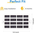 ICEPURE W10311524 Refrigerator Air Filter Replacement for Whirlpool AIR1, W10311524, 2319308, W10335147, 1876318, FreshFlow Air Filter, AP4538127, AH2580853, EA2580853, PS2580853, PACK of 4